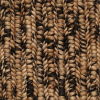 A-xet Abaca Rug Philiippines Aster Black and Cremeria