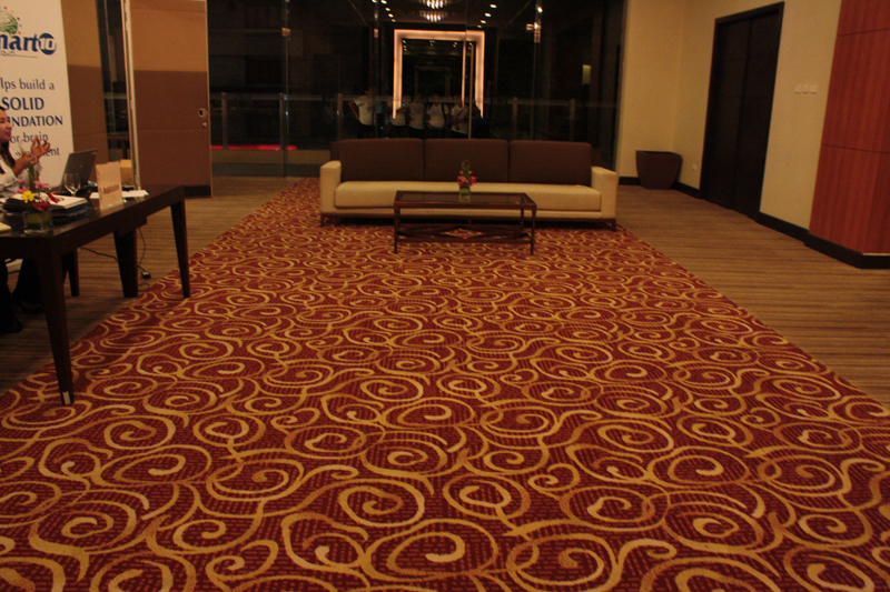 Harolds Hotel Cebu Axminster Carpet Roll Philippines (2)