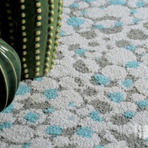 Tuntex LuxCushion Carpet LC0801 Blue Bell